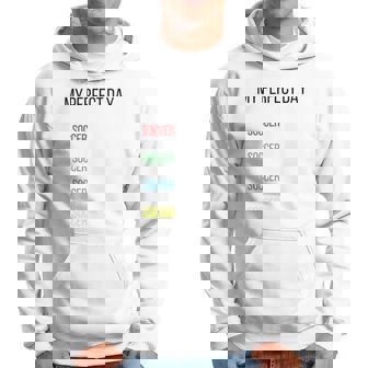 My Perfect Day、サッカー 長袖tシャツ パーカー - Kawaiitshirt