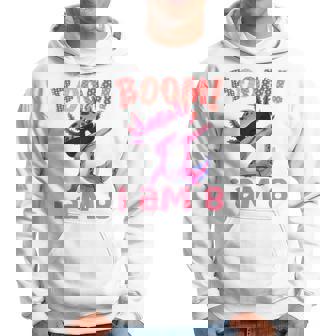 Niños Boom Tengo 8 Años Golpeando A Axolotl Para Niños Del Octavo Cumpleaños Sudadera - Regaloses