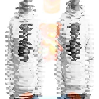 Oso De Peluche Con Una Bolsa Adorable Osito De Peluche Sudadera - Regaloses