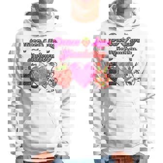 Peace Love イチゴ好き 果物食主義者 果実 果実 果実 パーカー - Kawaiitshirt