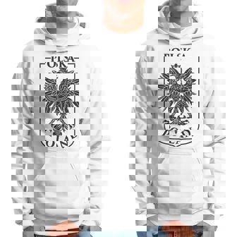 Polska Polish Eagleintage Distressed Polonia Escudo De Armas Sudadera - Regaloses
