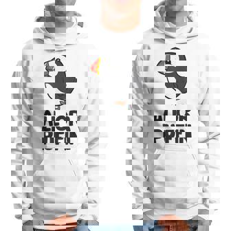 All Or Puffin Macareux Sweat à capuche - Cadeauxyz