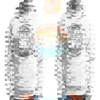 Retro Camping Caravan Kapuzenpullover - Seseable