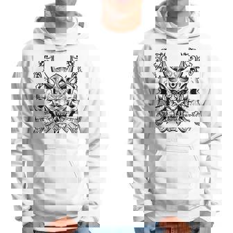 Samurái Máscara De Hannya Oni Japón Anime Sudadera - Regaloses
