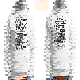 Smyrna Delaware Usa ホットロッド ビンテージスタイル カーデザイン パーカー - Kawaiitshirt