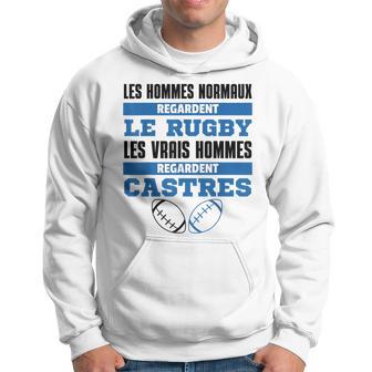 Supporter Rugby Castres Cadeau Humour Sweat à capuche - Cadeauxyz