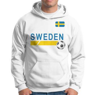 Sweden Football Sverige Supporter Équipe De Suède Sweat à capuche - Cadeauxyz