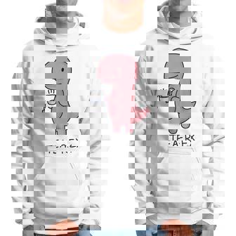 Tea Rex ユーモラスパン。 パーカー - Kawaiitshirt