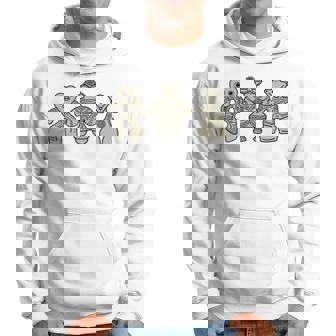 Tomodachi 土偶 縄文 時代 遮光器土偶 ハート形土偶 仮面の女神 宇宙人 はにわ かわいい シュール 長袖tシャツ パーカー - Kawaiitshirt