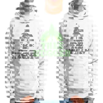 Tree Hugger 環境保護主義者 ヴィンテージ レトロ 自然愛好家 長袖tシャツ パーカー - Kawaiitshirt