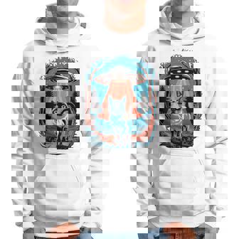 Ufo 猫誘拐 星空の下で パーカー - Kawaiitshirt