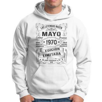 Vintage 1970 55 Años Las Leyendas Nacen En Mayo 1970 Sudadera - Regaloses