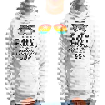 Vintage Familyacation 2025 Familyacation Matching Group Sweat à capuche - Cadeauxyz