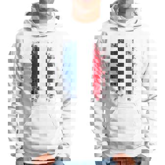 Vintage France Distressed Flag Illustration Graphic s パーカー - Kawaiitshirt