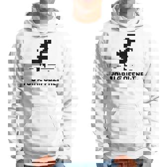 You Are Offline T-Rex 恐竜のラン ピクセルアート 恐竜ゲーム パーカー - Kawaiitshirt