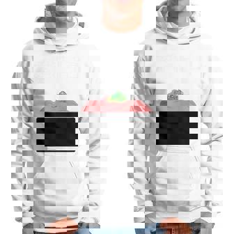 【ネギトロ】マグロ トロ ねぎ 寿司 おすし 軍艦巻き 可愛い おもしろ 面白い 食べ物 鮨 ネタ ウケ狙い 文字入り パーカー - Kawaiitshirt