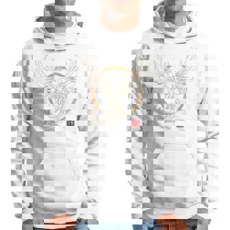 【背中側デザイン】日本文化 鳳凰デザイン 幸運を願うお守り パーカー - Kawaiitshirt