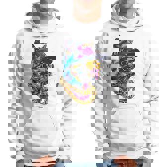 かっこいい ヒップホップ 猫 アーバン ストリートウェア B-Boy グラフィティ パーカー - Kawaiitshirt