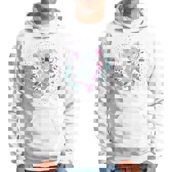 かわいいコアラガール おもしろコアラ 長袖tシャツ パーカー - Kawaiitshirt