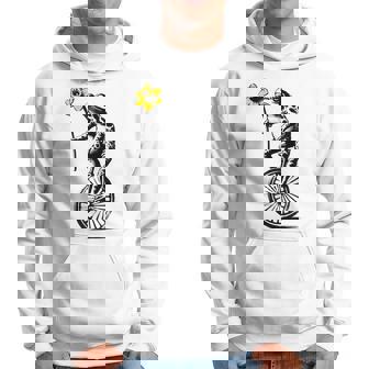 かわいい面白いカエルの一輪車 パーカー - Kawaiitshirt