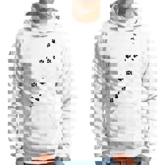 かわいい面白い猫の足跡 パーカー - Kawaiitshirt