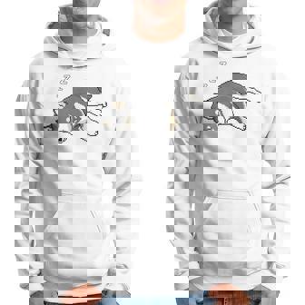 すやすや眠る黒柴 柴犬のドット絵 パーカー - Kawaiitshirt