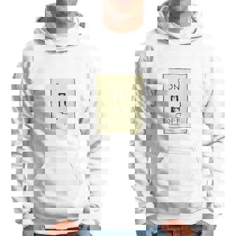 やる気スイッチ Off やる気スイッチ故障中 スイッチ おもしろ バックプリント 後ろプリント パーカー - Kawaiitshirt