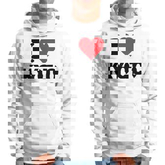 アイハート 京都 日本ラブ 日本土産 パーカー - Kawaiitshirt