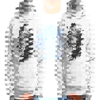 アニメ 漫画 グラフィック 青い目 アート アニメ パーカー - Kawaiitshirt