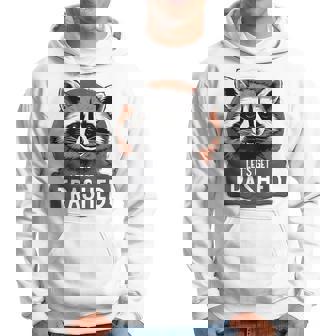 アライグマコスチュームtシャツ グルービー Let's Get Trashed パーカー - Kawaiitshirt