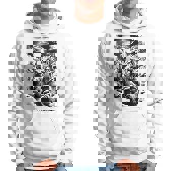 イエティ Ufo 平和 クリプティッド ユーモア マウンテン遭遇 長袖tシャツ パーカー - Kawaiitshirt