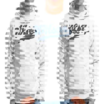 ウィルソン ノースカロライナ Nc ビンテージ スポーツ グラフィック パーカー - Kawaiitshirt