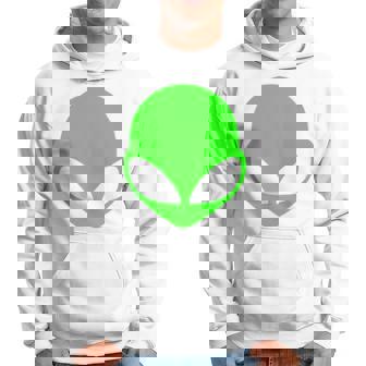 エイリアンヘッド グリーンフェイス ファニービリーブ Ufo ヒューマンコスチューム Edm 長袖tシャツ パーカー - Kawaiitshirt