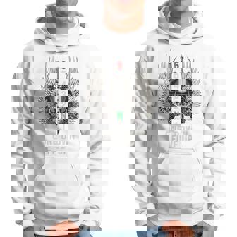 オートバイのギアシフト 1 ダウン 5 アップ バイカー スカル 背面 パーカー - Kawaiitshirt