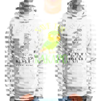 カカポ絶滅危惧保全啓発鳥を救え 長袖tシャツ パーカー - Kawaiitshirt