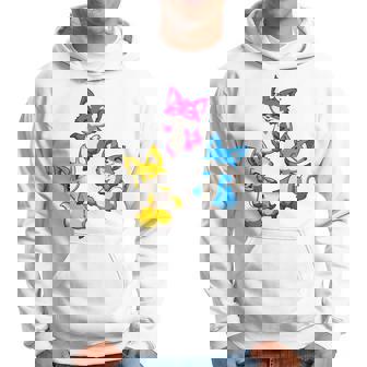 カワイイ・パンセクシュアル・プライド・フォックス 長袖tシャツ パーカー - Kawaiitshirt