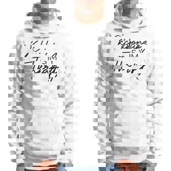 キックボクシングは私のセラピー パーカー - Kawaiitshirt