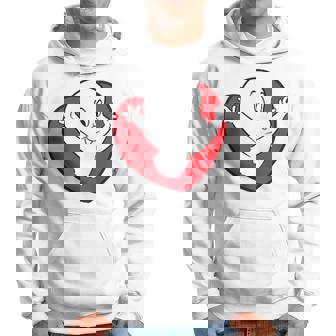 キャスパー・ザ・フレンドリー・ゴースト バレンタインデーのフロント&バック パーカー - Kawaiitshirt