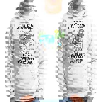 キャンプ 楽しい キャンピング 面白い キャンプファイヤー キャンピングカー 旅 パーカー - Kawaiitshirt