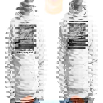 クイーンズベリークロッシング スコットランド 写真 風景 B&W ライト パーカー - Kawaiitshirt