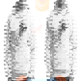 クラゲ 図面 グラフィック 動物 アート クラゲ パーカー - Kawaiitshirt