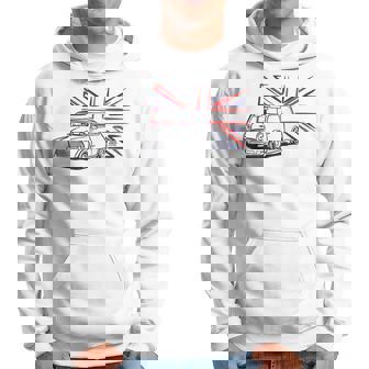 クラシック ミニ オースティン ユニオンジャック パーカー - Kawaiitshirt