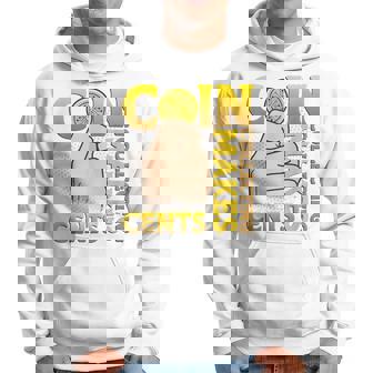 コイン収集はセント硬貨を集めるコインコレクター パーカー - Kawaiitshirt