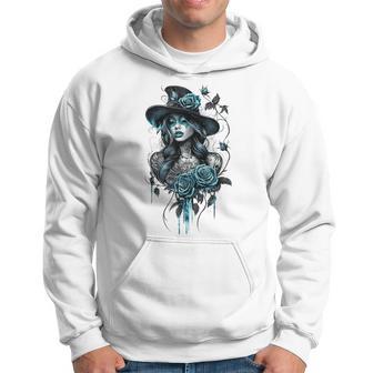 ゴシックガール ハロウィンコスチューム 魔女ゴス オカルトウィッカ パーカー - Kawaiitshirt