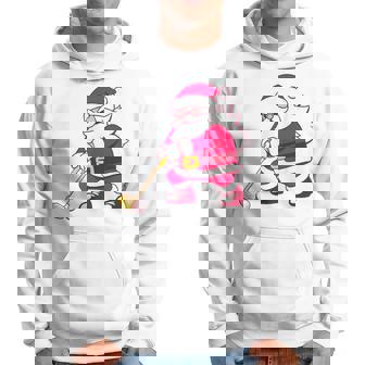 ゴルフをする面白い醜いクリスマスサンタ。 パーカー - Kawaiitshirt