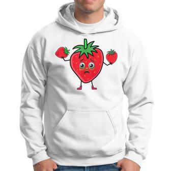 サマータイム いちご いちご 果実 果実 ガーデン パーカー - Kawaiitshirt