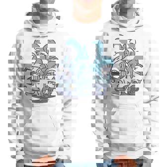 サメがたくさんトラックに パーカー - Kawaiitshirt