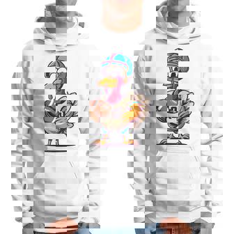 サンクスギビング かわいい七面鳥 アメリカンフットボール ボーイズ キッズ パーカー - Kawaiitshirt