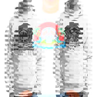 サンタクルーズ カリフォルニア ヴィンテージ レトロ 長袖tシャツ パーカー - Kawaiitshirt