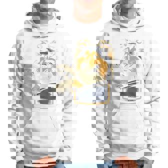 シェルティのグラフィック デザインを覗くかわいいシェットランド ・ シープドッグ 長袖tシャツ パーカー - Kawaiitshirt